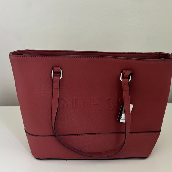 GUESS Artemis Carryall Embossed Tote Bag - Picture 2 of 7